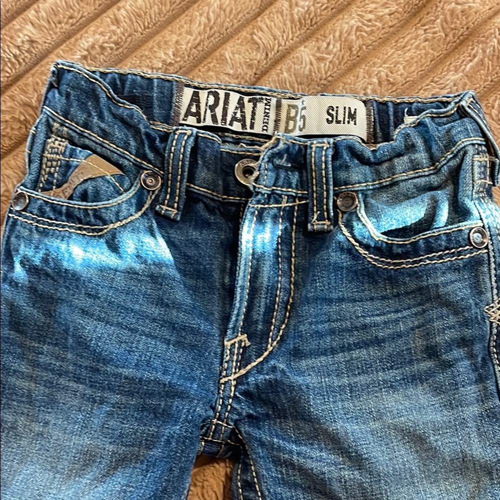 Ariat Denim Jeans B5 slim Boys size 8